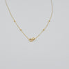 18k Twin Hearts Necklace 1g