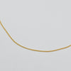 18k Mini Tight Curb Chain 1g