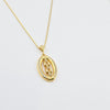 18k Oval Link Chain Necklace 7.8g