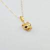 18k Panther 2mm Necklace 5.1g