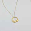 18k Headphone Necklace 3.8g