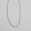 18k Franco 2mm Necklace 2.5g
