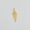 18k Eye Pendant 1.9g