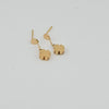 18k 4-Leaf Clover Earrings 2.6g