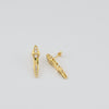 18k Snake Earrings 4.4g