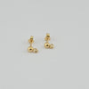 18k Ball Earrings 1g