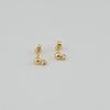 18k Ball Earrings 1g