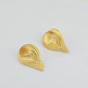 18k Freeform Earrings 18.1g