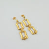 18k Chain Earrings 7.9g