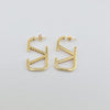 18k V Earrings 6.6g