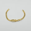 18k Belt 6mm Bracelet 16.2g