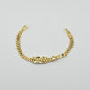 18k Belt 6mm Bracelet 16.2g