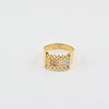18k Lace S8 Ring 3.3g
