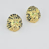 18k Tiger Earrings 4.8g