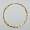 18k Lace 8mm Necklace 19.2g