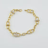 18k Chain 11mm Bracelet 9.5g