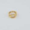 18k Curb Chain S5 Ring 5g