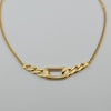18k Curb Chain 3mm Necklace 10.9g