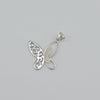18k Butterfly White Pendant 4g