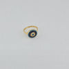 18k Evil Eye S6.75 Ring 3g
