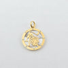 18k Leo Pendant 1.9g