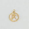 18k Aquarius Pendant 1.9g
