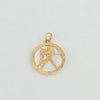 18k Aquarius Pendant 1.9g