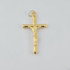 18k NRI Crucifix Pendant 3g
