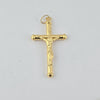 18k Cross Pendant 2.9g