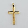 18k Cross Pendant 3.6g