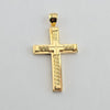 18k Cross Pendant 4.4g