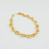 18k Chain Greek 8mm Bracelet 5.5g