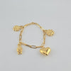 18k Charm 5mm Bracelet 6.5g