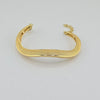 18k Wave Bangle 9.5g