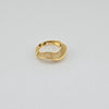 18k Wave S7.5 Ring 3.2g