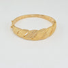 18k Multi Row Wave Bangle 13.5g