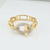 18k Knot 15mm Bangle 22g