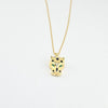 18k Panther Necklace 9.3g