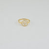 18k Tree of Life 8.75 Ring 1.6g