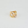 18k 2Toned Knot S8 Ring 7.3g