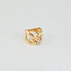 18k 2Toned Knot S8 Ring 7.3g