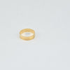 18k Matt & Shiny Band S6.75 Ring 3.6g