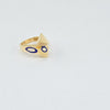 18k Modernist S8.25 Ring 5g