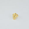 18k Leaf S7 Ring 2.6g