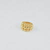 18k Beaded Ring 3.2g