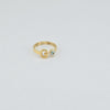 18k G Evil Eye S8 Ring 2g