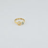 18k G Evil Eye S8 Ring 2g