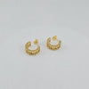18k Greek Earrings 4.5g