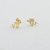 18k Snake Earrings 1.4g