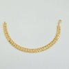 18k Leaf 6.9mm Bracelet 6.3g